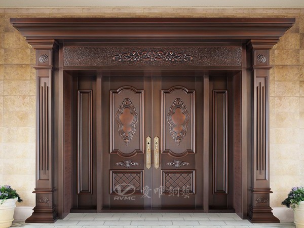佛山銅門廠家生產的定制銅門