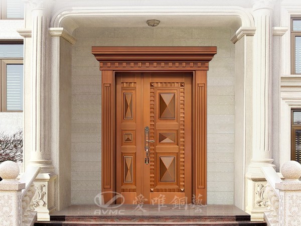 龍派愛唯銅門別墅庭院銅門|銅門招商加盟貴族世家