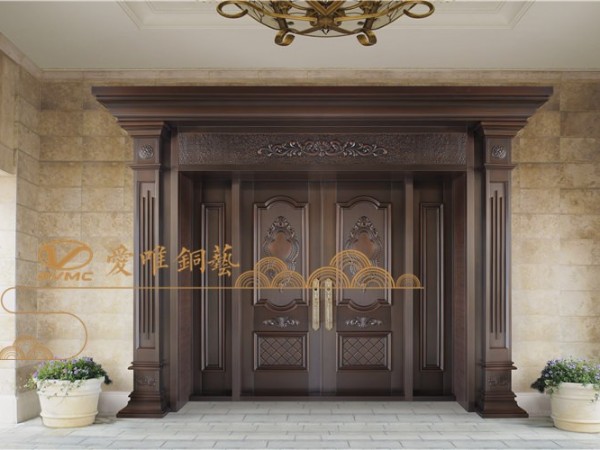 區(qū)分高低檔別墅定制銅門應該從哪方面著手