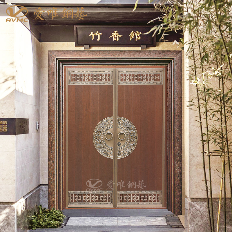 別墅銅門對開銅門